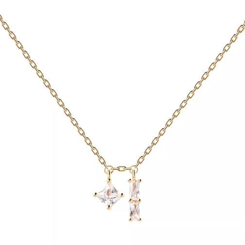 PDPAOLA Isla Gold Necklace Gold Collier court