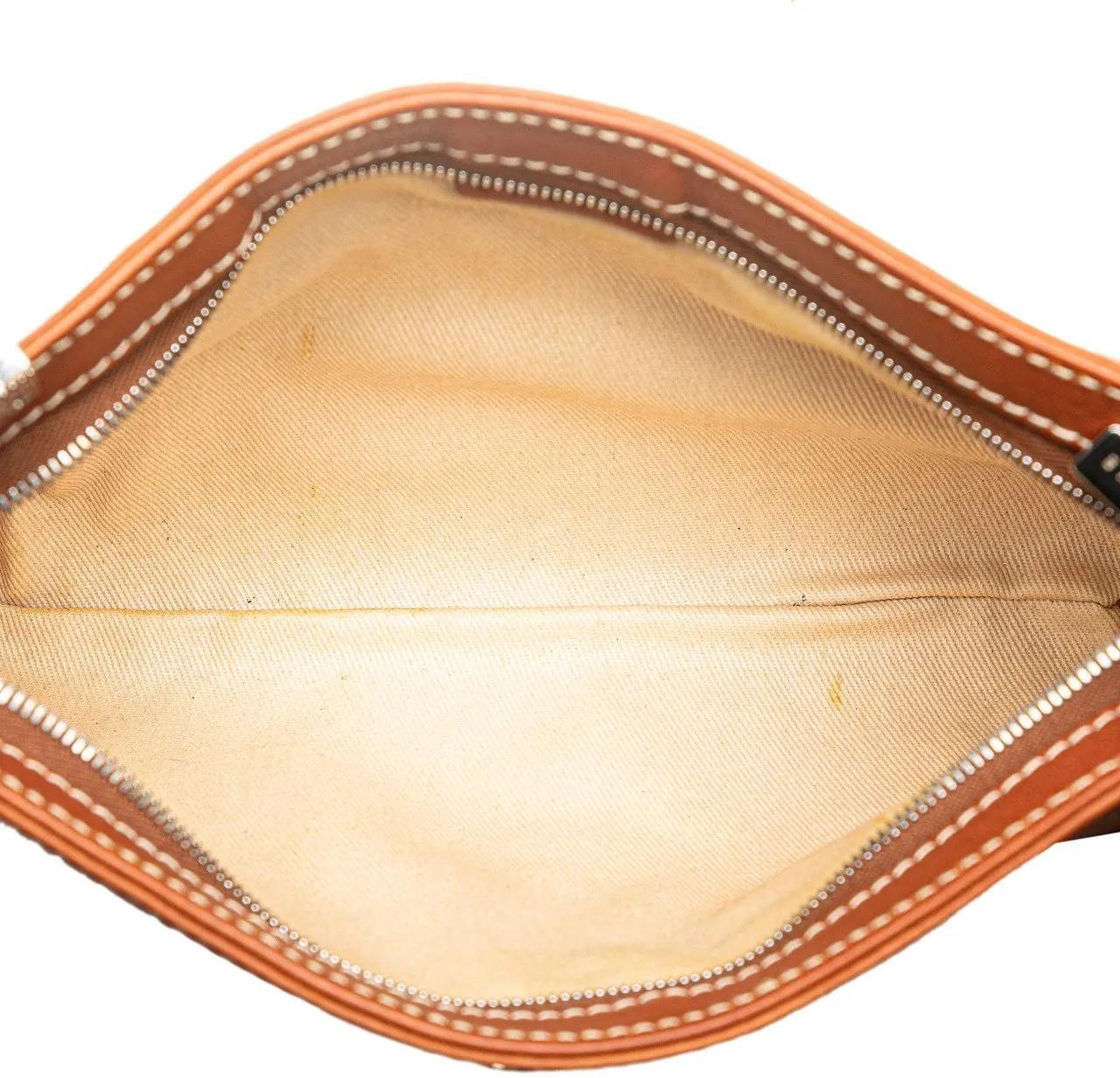 Celine Hobo bags 20th Calfskin Shell Strap Shoulder Bag in bruin