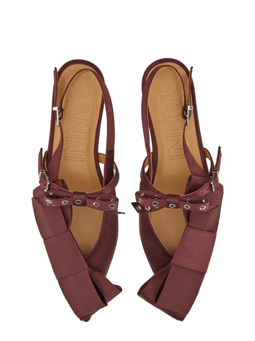 Thumbnail - Satin Ballerina - Gr. 38 (EU) - in Rot