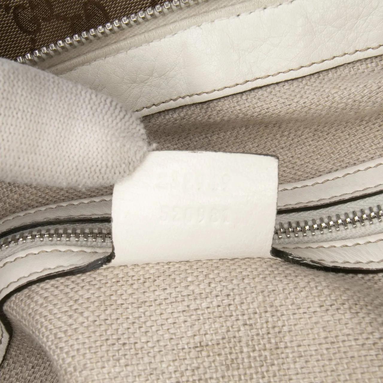 Thumbnail - Gucci Hobo Bags - Large GG Canvas Icon Bit Satchel - Gr. unisize - in Braun - für Damen