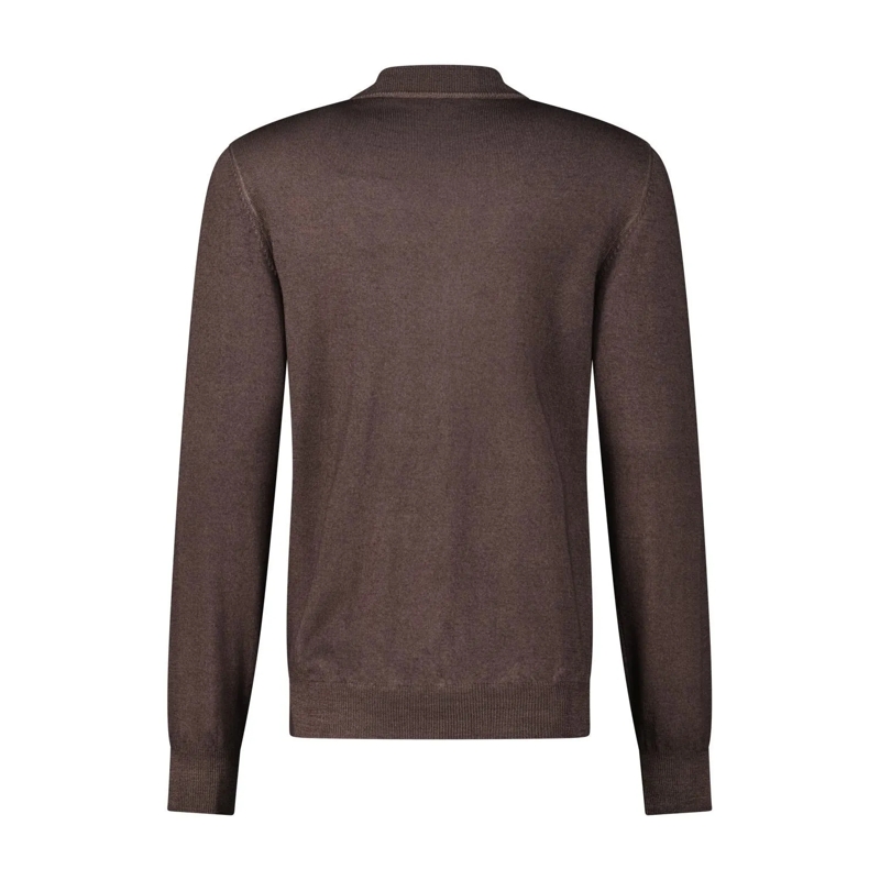 Gran Sasso Rollkragenpullover Strickpullover aus Wolle blau(Image 6)