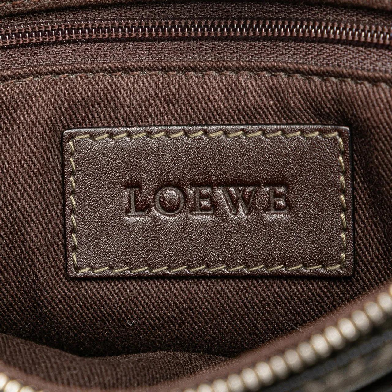 Thumbnail - Loewe Hobo Bags - Anagram Coated Canvas Crossbody - Gr. unisize - in Braun - für Damen