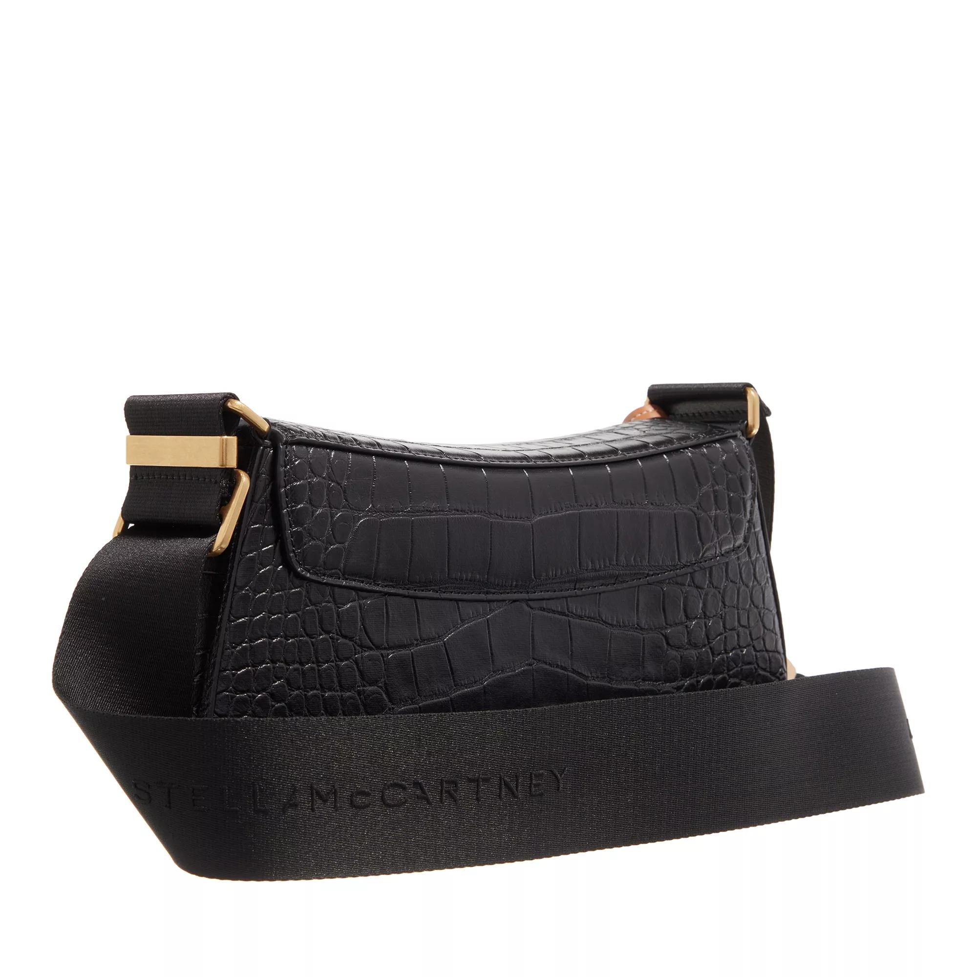 Stella Mccartney Totes Shoulder Bag Embossed Eco Alter Mat in zwart
