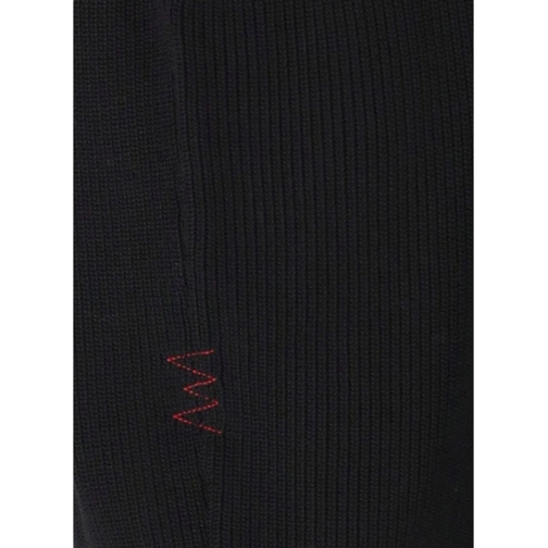 Amaranto AMARÁNTO SCHWARZE STRICK-WESTE schwarz Gilet en tricot