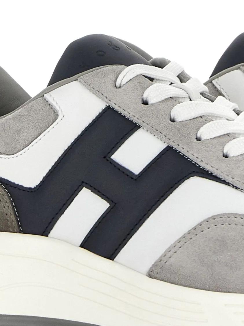 Thumbnail - Hogan Low-Top Sneaker - Chunky Rubber Sole Sneakers - Gr. 6_5 - in Grau - für Damen