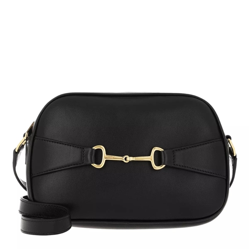 Celine Crécy Camera Bag Shiny Lambskin Black Crossbody Bag