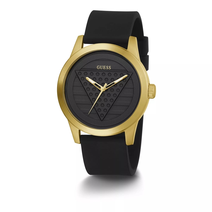 Gold and hotsell black guess watch