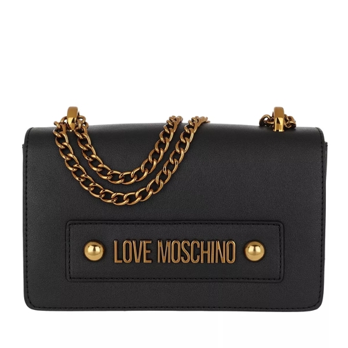Love Moschino Borsa Shoulder Bag Chain Nero Crossbodytas