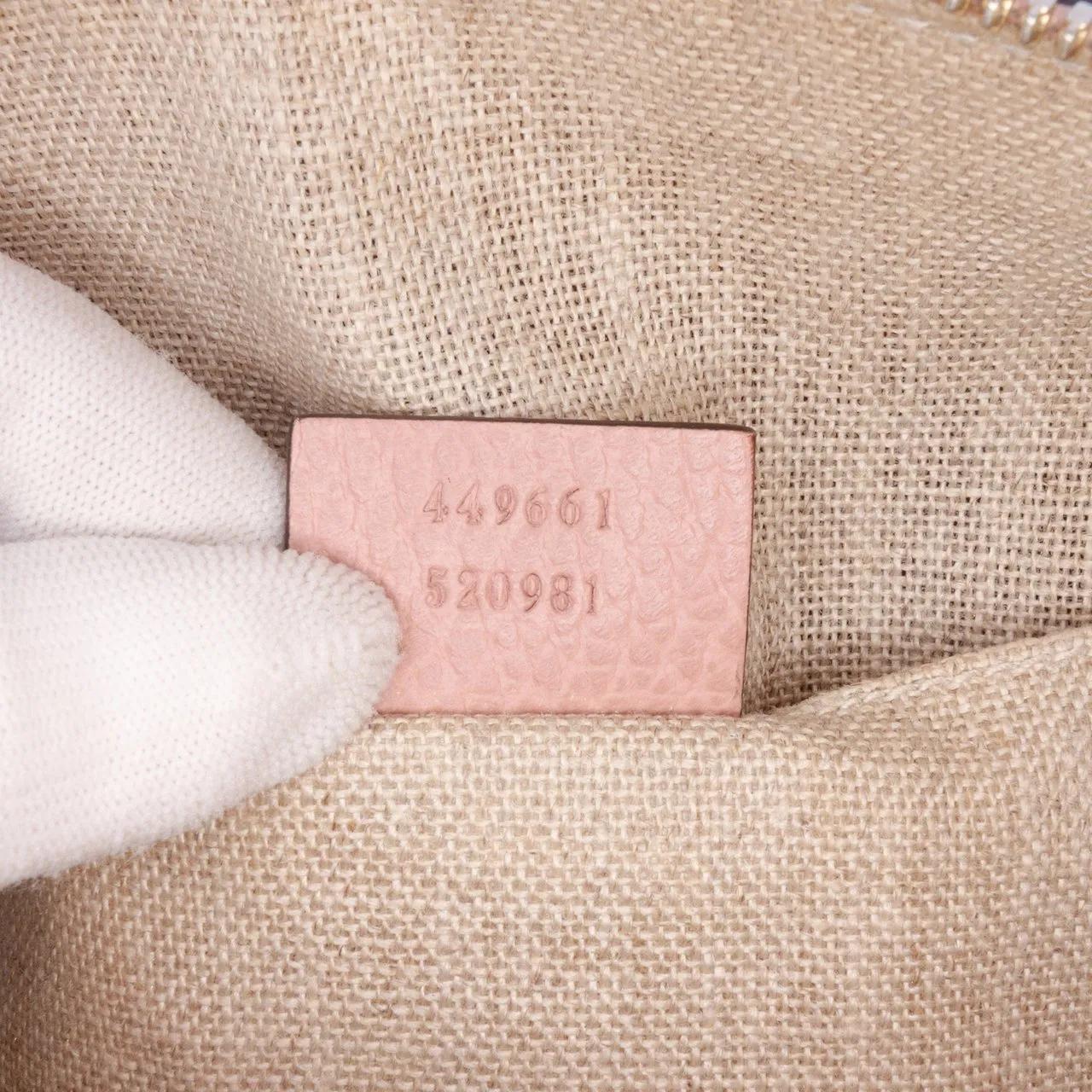 Thumbnail - Gucci Hobo Bags - Mini Leather GG Charm Dome Satchel - Gr. unisize - in Gold - für Damen