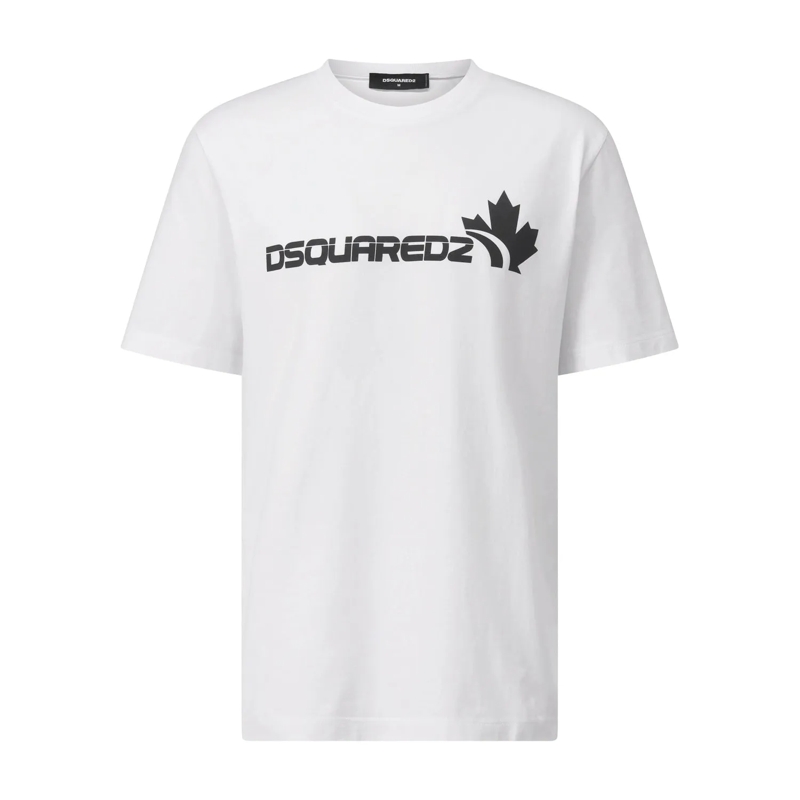 Dsquared2 Hemd T-Shirt mit Logo Weiß