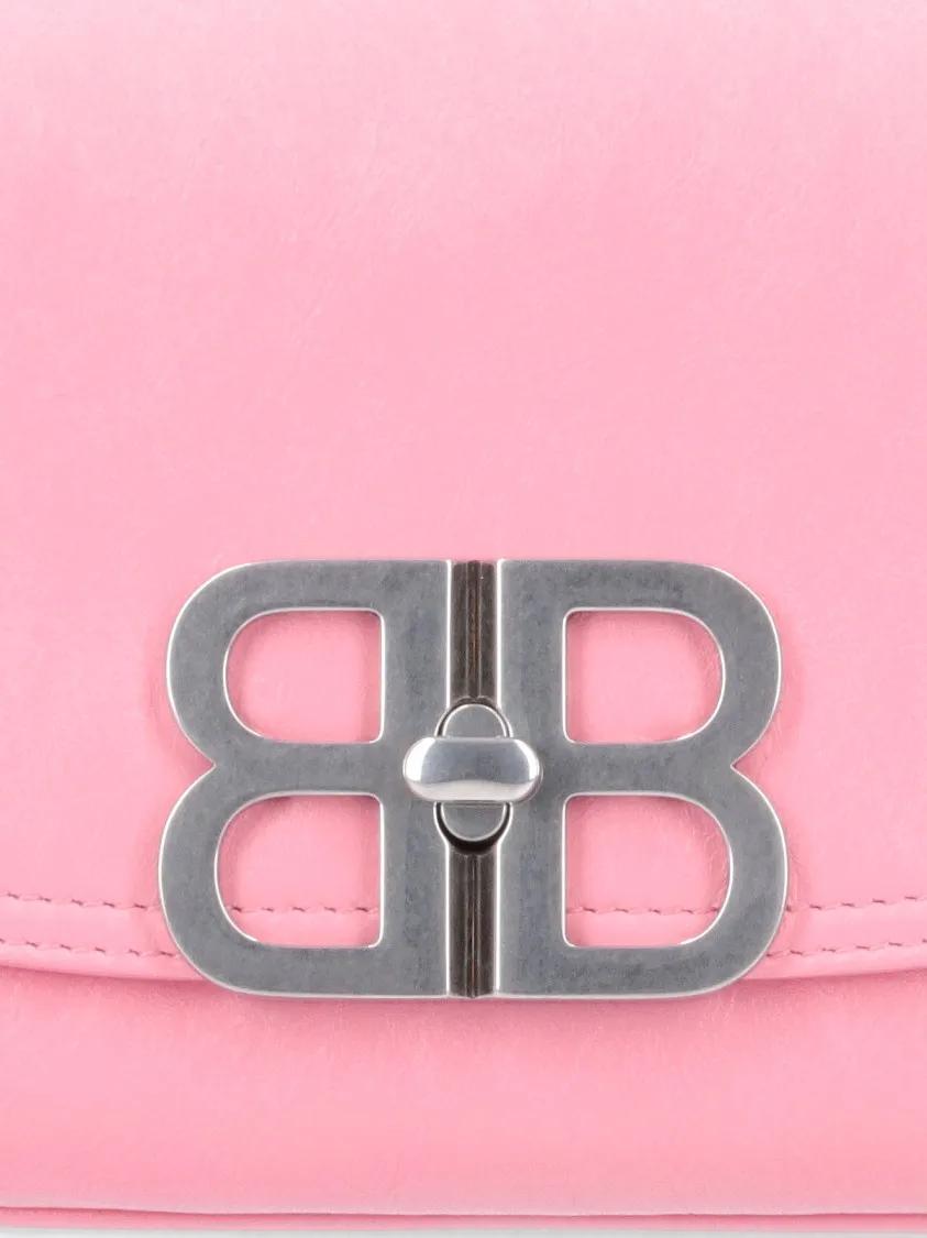 Balenciaga Hobo bags Small 'Flap Bb' Shoulder Bag – Pink in roze