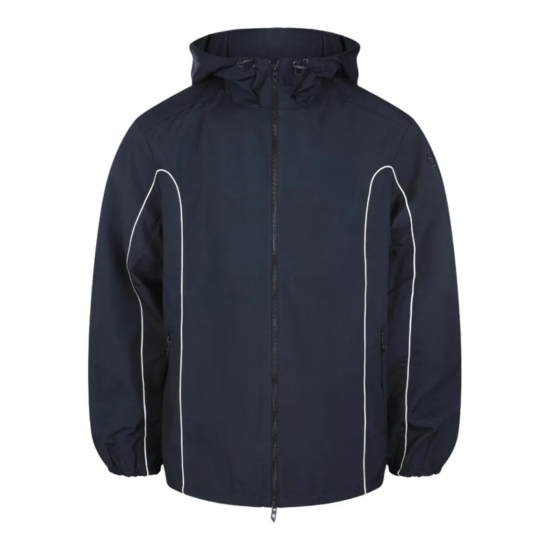 Diesel  Structured Black Jacket With Minimalist Design Black