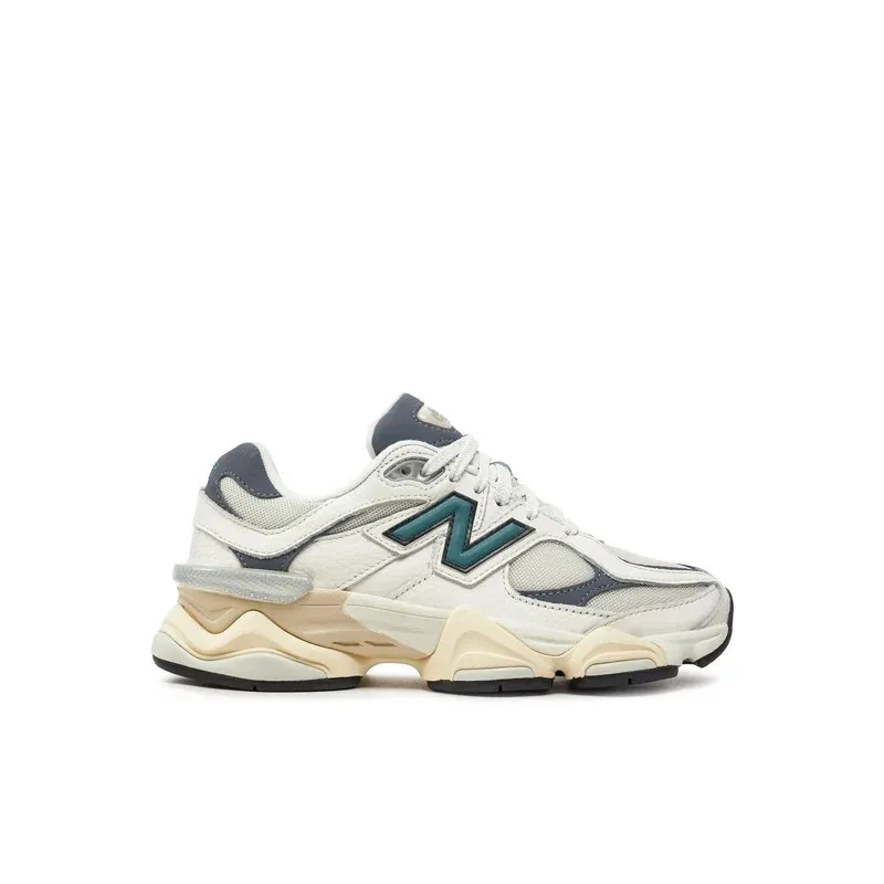 New Balance Low-Top-Sneaker Layered Texture Sneakers With Chunky Sole And Teal Neutrals