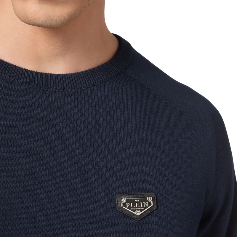 Philipp Plein Sweatshirt Rundhalspullover schwarz(Image 4)