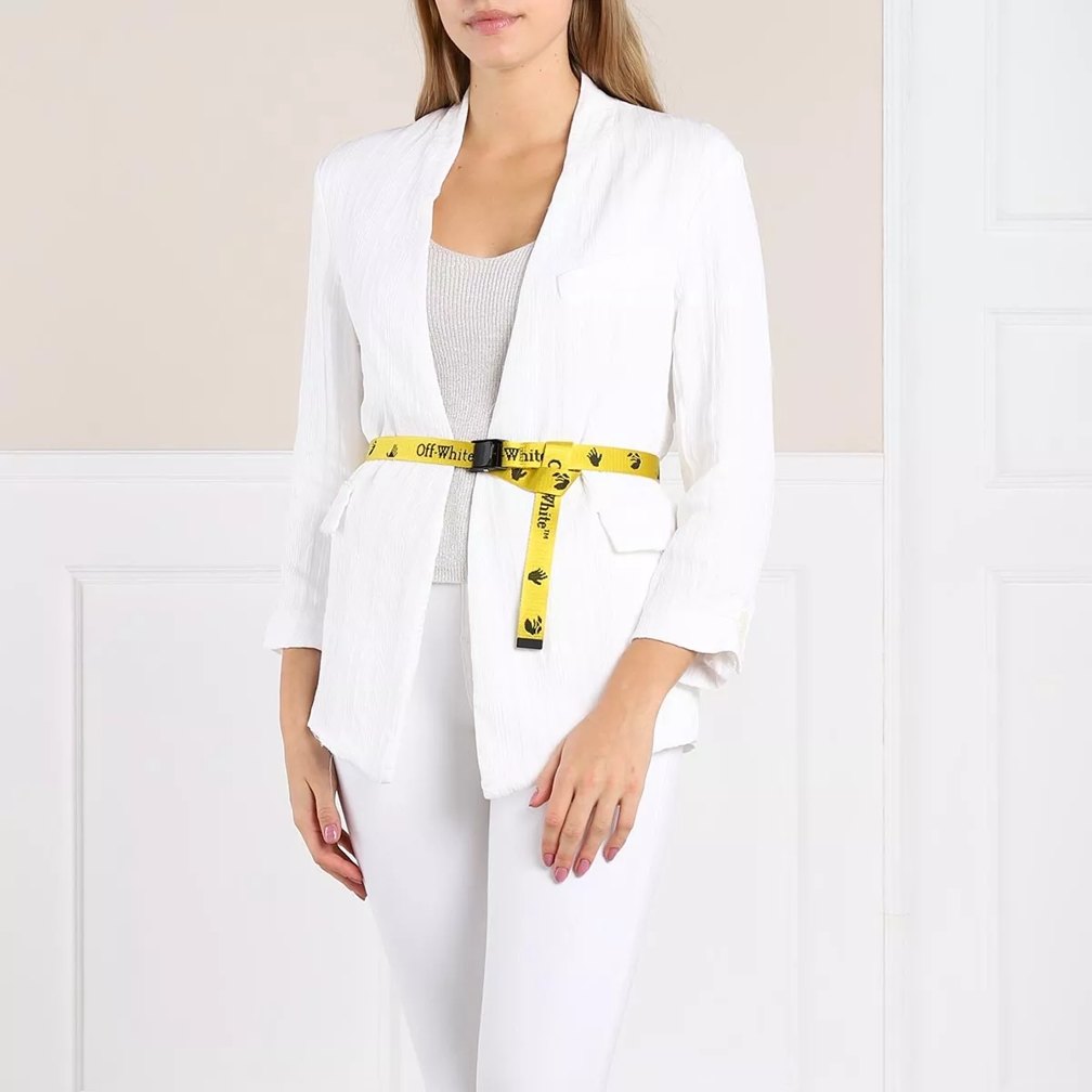 Ceinture off cheap white couleur