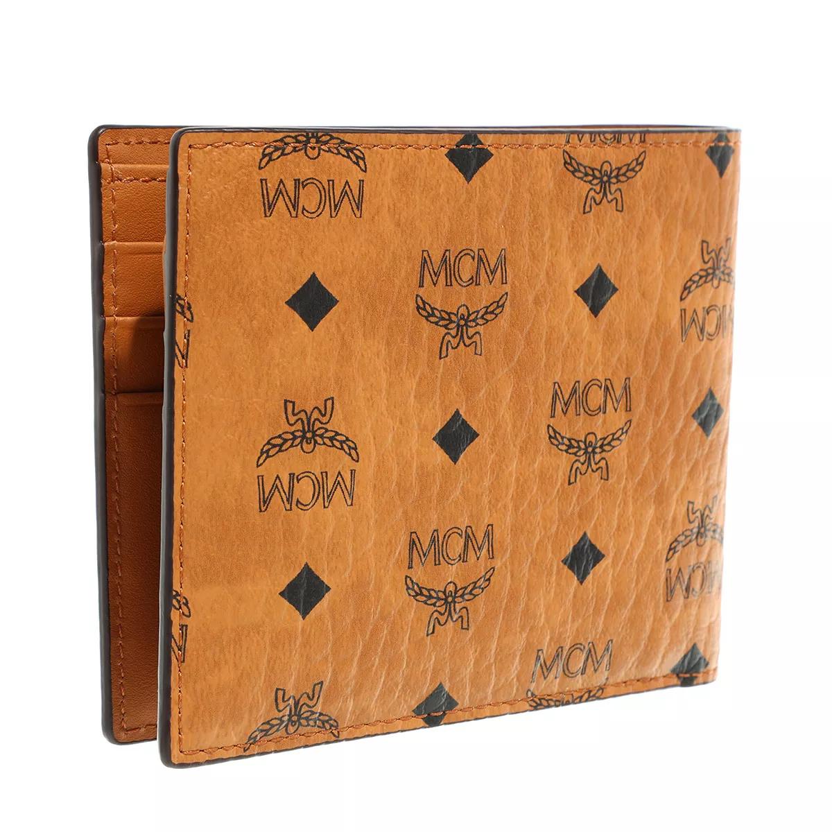 Mcm men's shop wallet sale