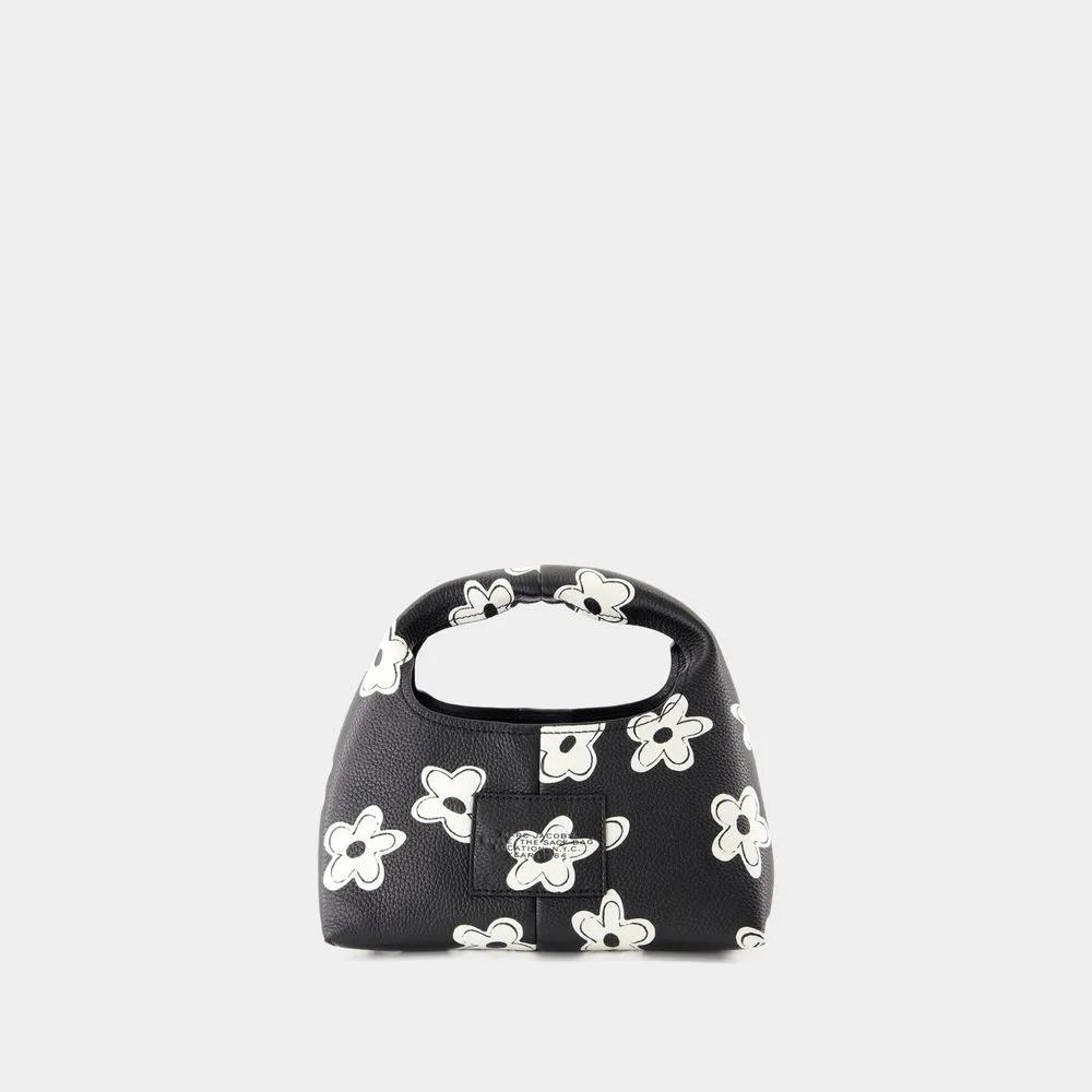 Marc Jacobs Crossbody bags The Mini Sack Purse Leather Black in zwart