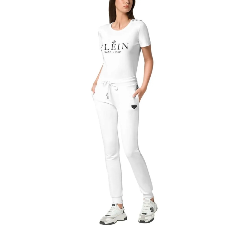 Philipp Plein Jogginghose Jogginghose Iconic Plein weiss(Image 2)