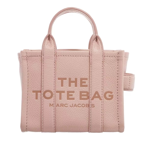 Marc Jacobs The Tote Bag Leather Rose Rymlig shoppingväska