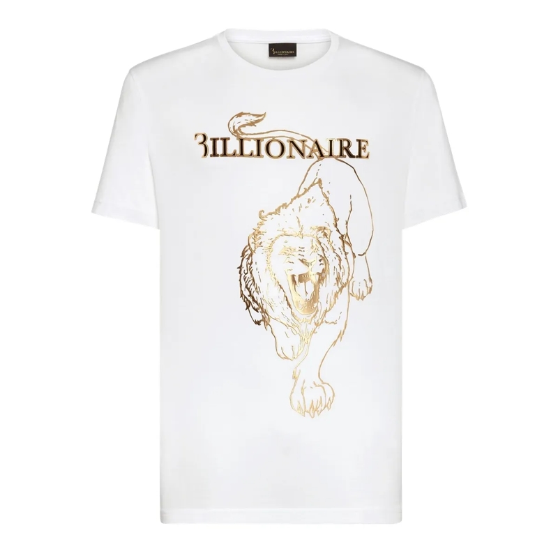 BILLIONAIRE T-Shirt T-Shirt Lion weiss