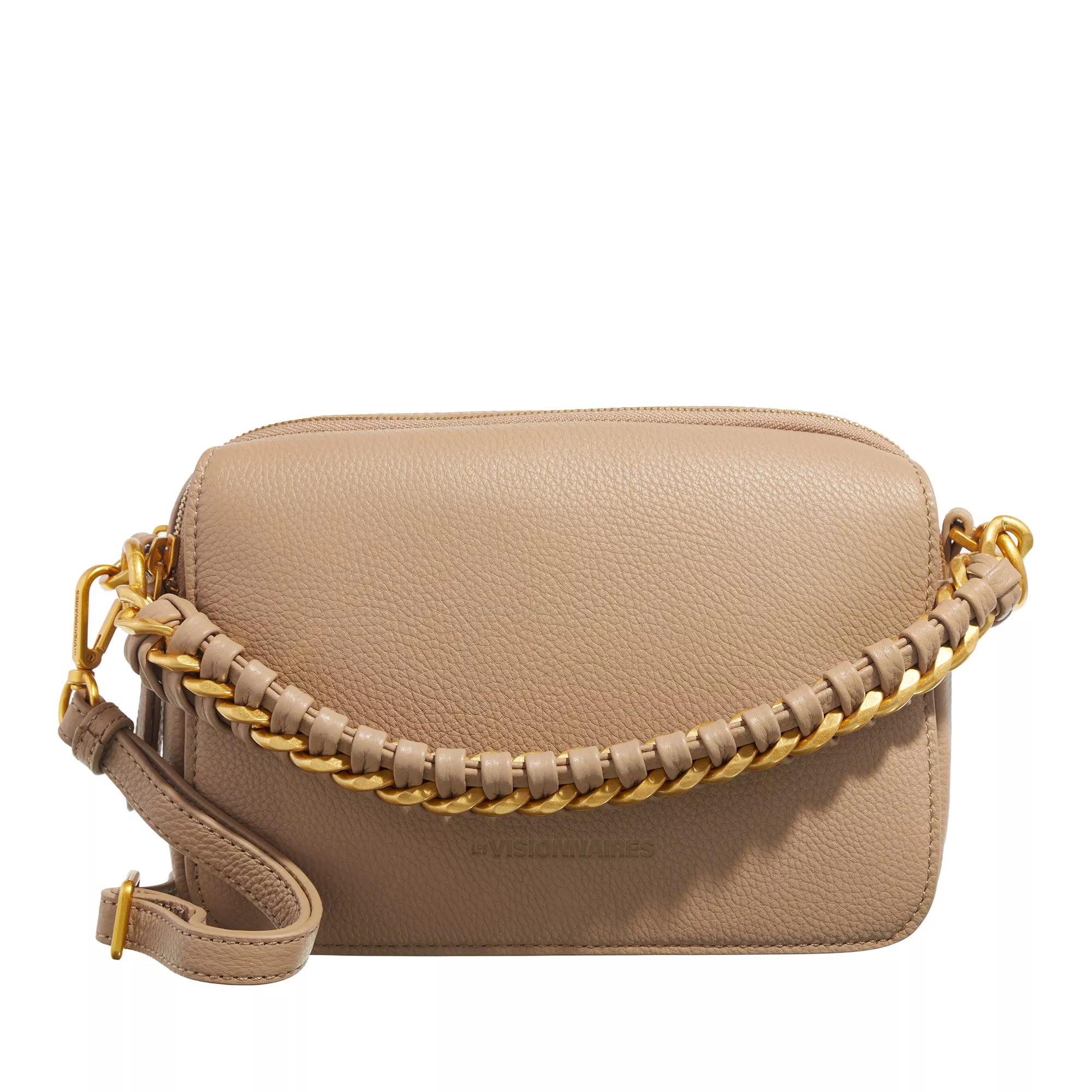 LESVISIONNAIRES Crossbody Bags - Emily Chain - Gr. unisize - in Braun - für Damen