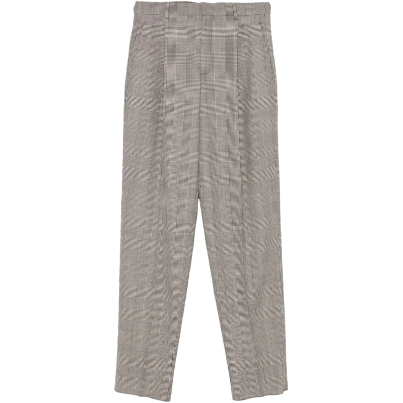 Saint Laurent Jeans mit geradem Bein Trousers Brown braun