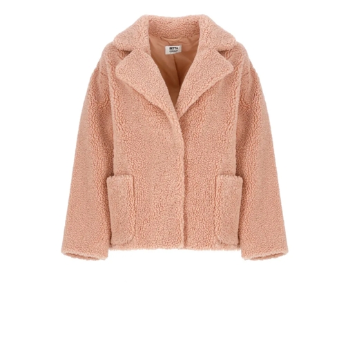 Betta Corradi  Faux Fur Coat Pink