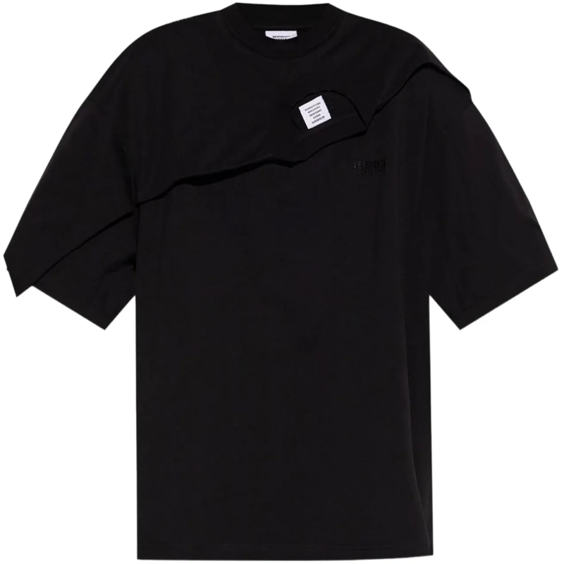 Vetements T-Shirt T-Shirts And Polos Black schwarz