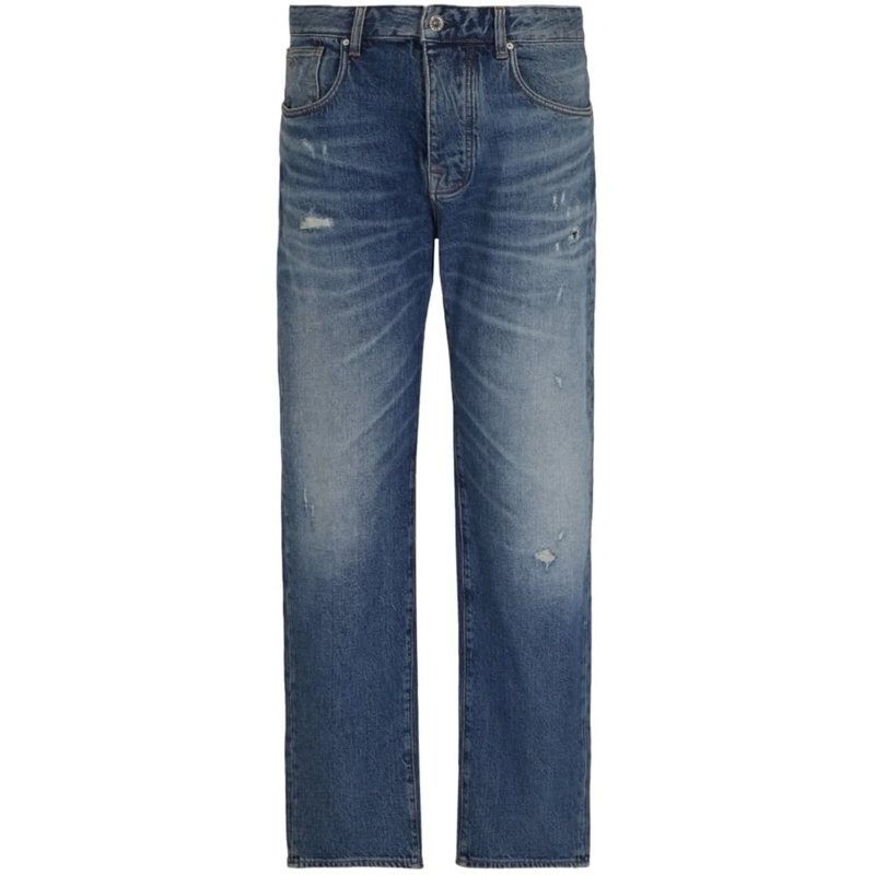 Armani Exchange Freizeithose Trousers Denim Medio blau