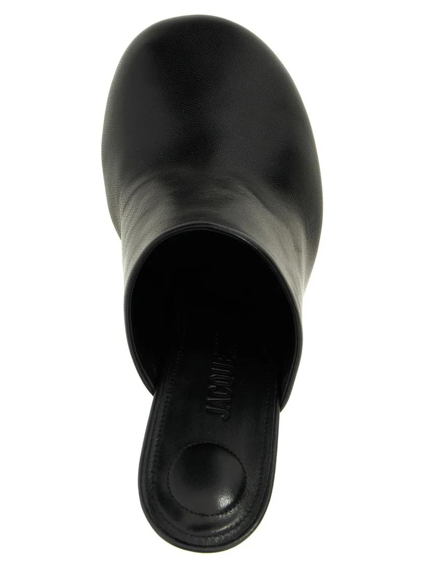 Thumbnail - Jacquemus Slipper & Pantoletten - 'Les Mules Bisou' Mules - Gr. 37 (EU) - in Schwarz - für Damen
