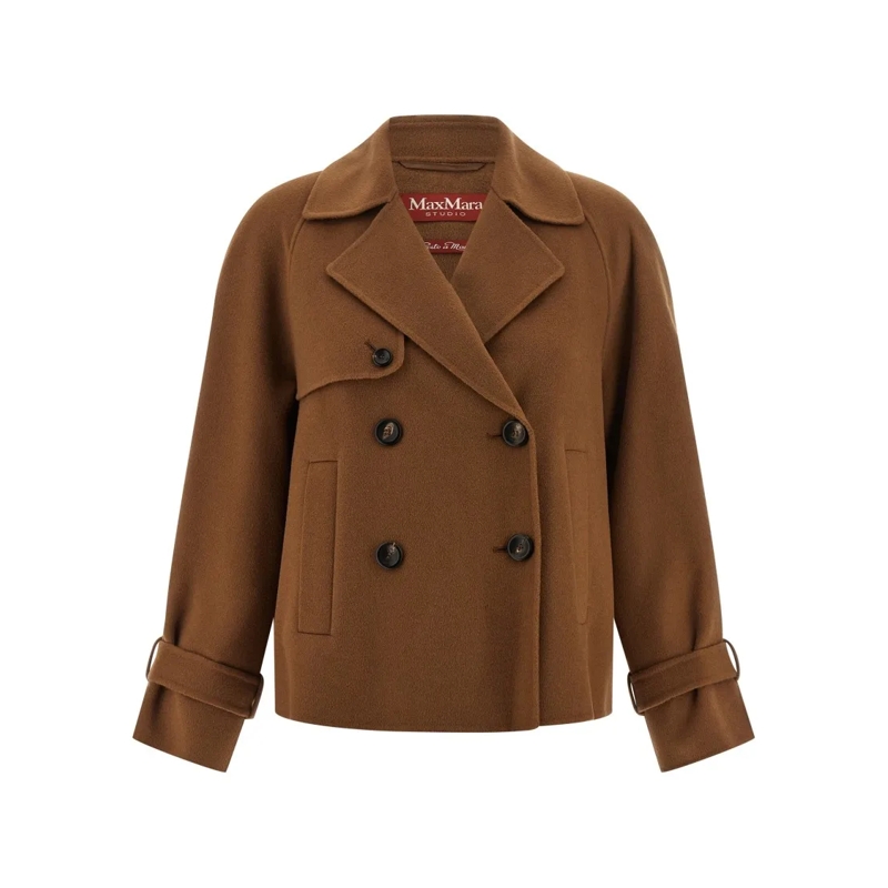 Max Mara Wintermantel 'Nupar' Coat Brown
