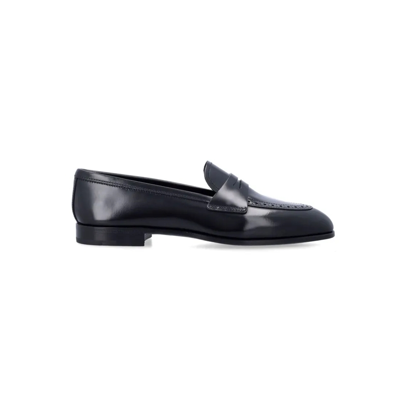 Church's Ballerinas Church’S Onyx Fumé Polished Leather Loafer Black