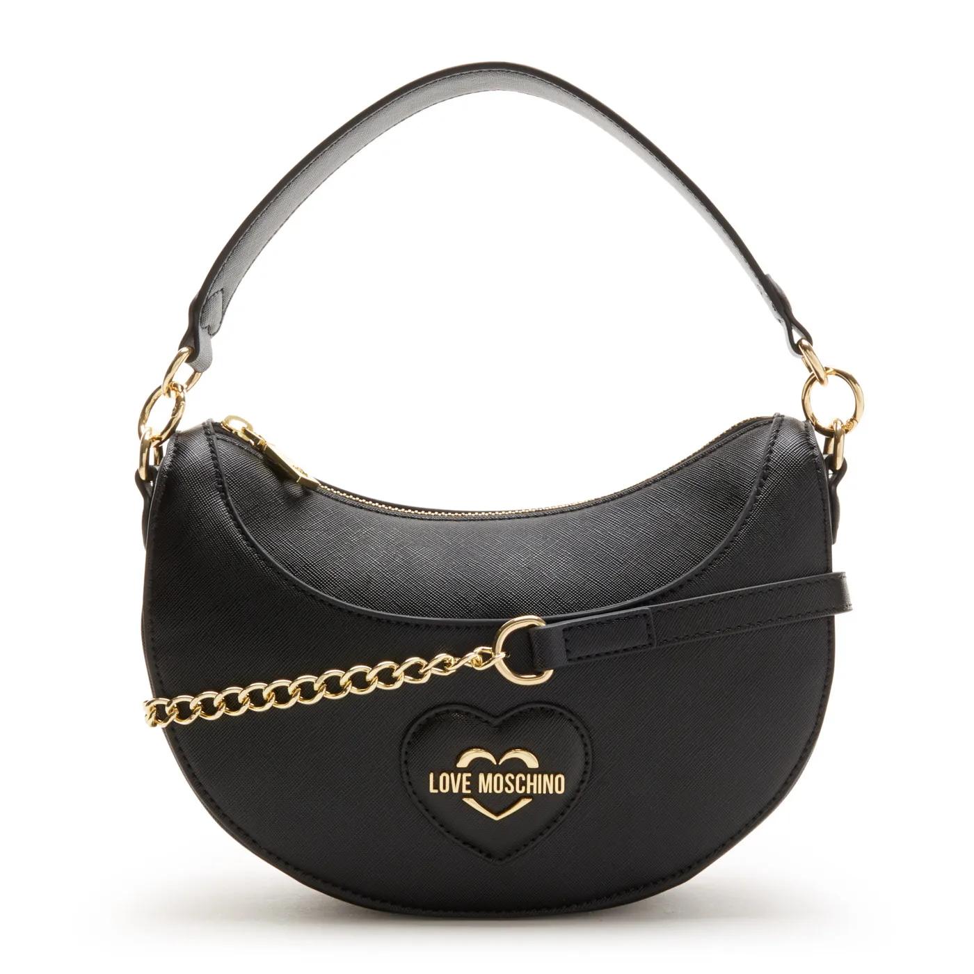 Love Moschino Crossbody Bags - Love Moschino damen Handtasche Schwarz JC4262PP0IK - Gr. unisize - in Schwarz - für Damen