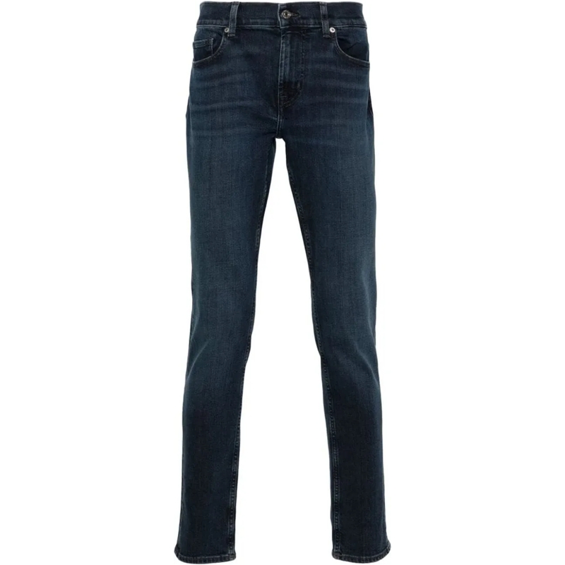 Seven for all Mankind Slim-Fit-Jeans jeans blauw blau