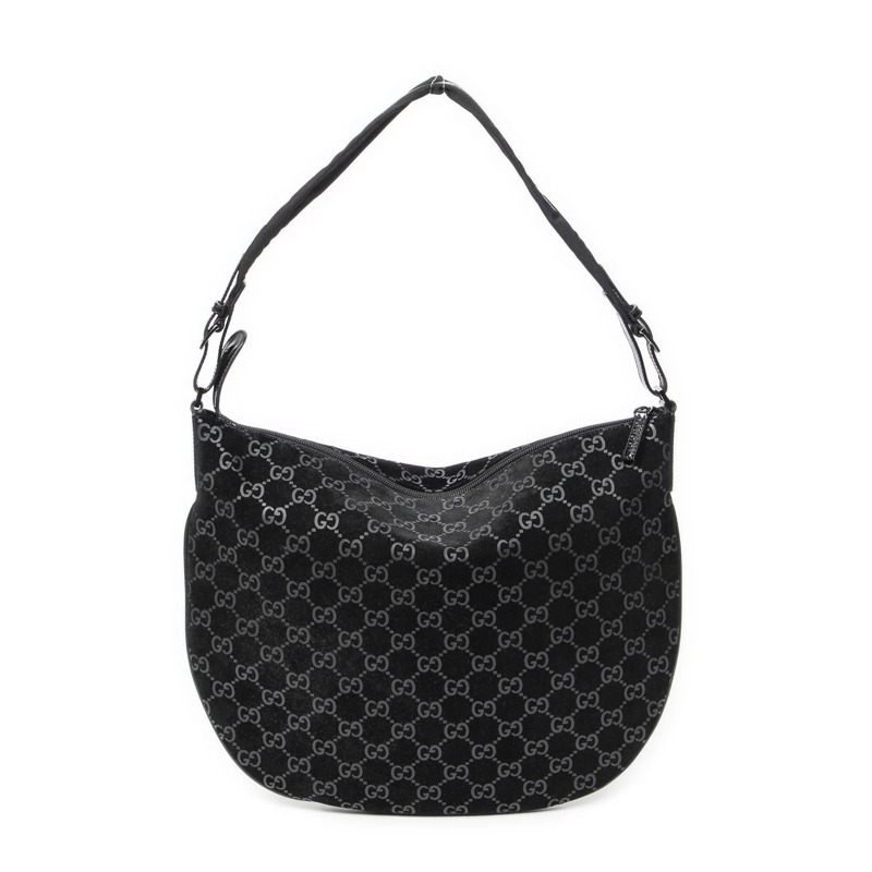 Gucci Crossbody Bag Halfmoon Hobo schwarz