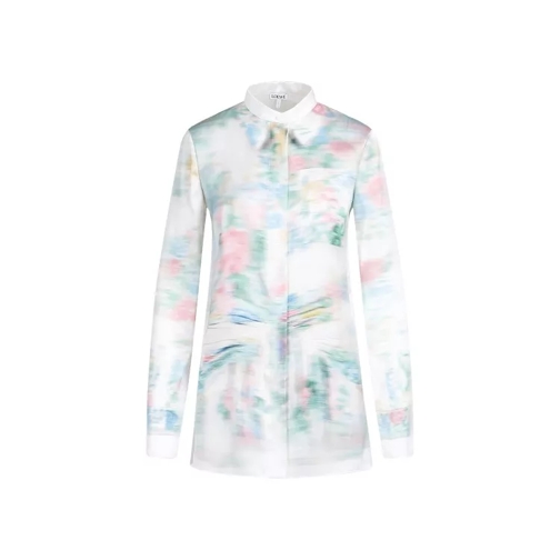 Loewe White Silk Shirt White 