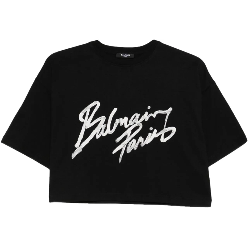 Balmain T-Shirt T-Shirts And Polos Black schwarz