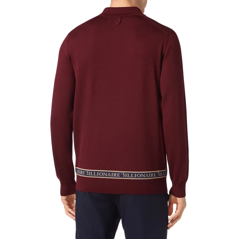 BILLIONAIRE Top Pullover bordeaux(Image 2)