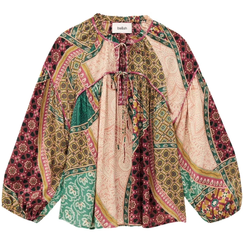 BASH Bluse Ba&sh Faith Blouses Multicolor 1e25fait mehrfarbig