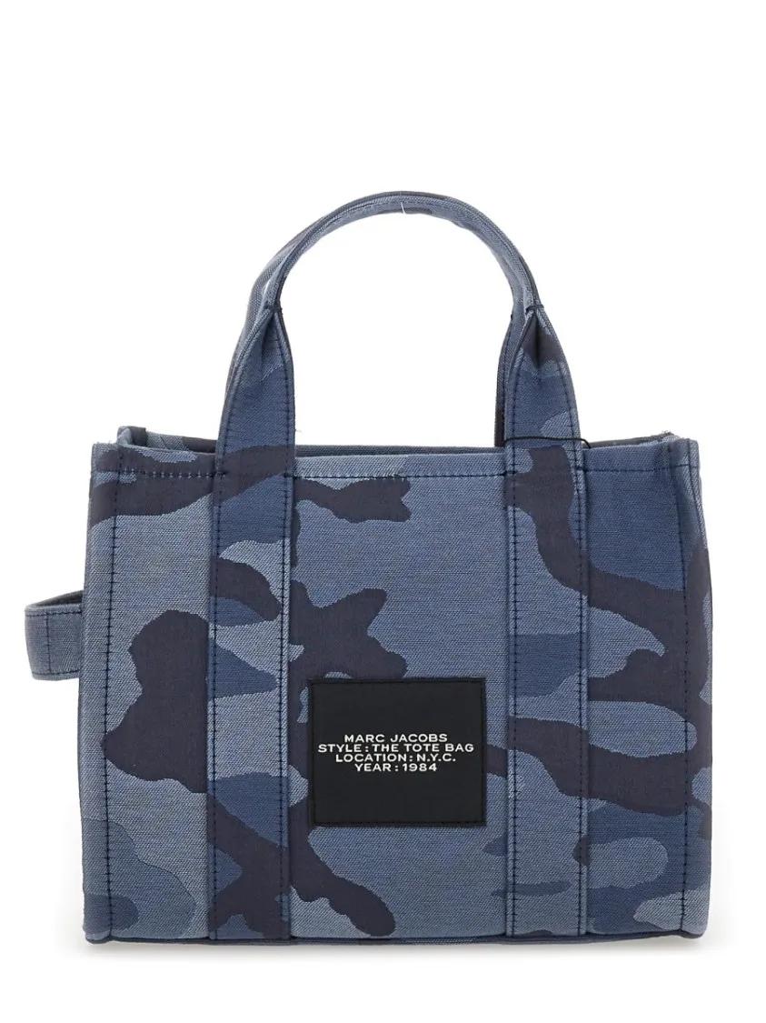 Marc Jacobs Shoppers & Totes "The Tote" Small Camo Bag in blauw