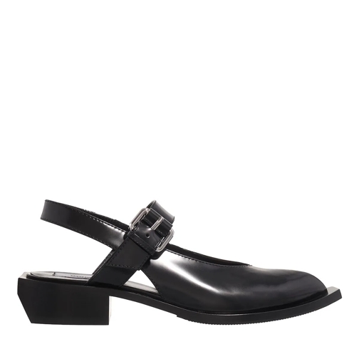 Moschino Mary Jane Big Buckles Nero