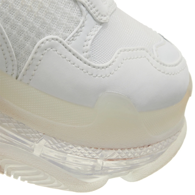 Balenciaga Low-Top-Sneaker Triple S Sneaker White(Image 4)