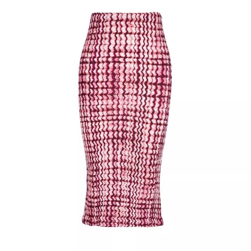 Dorothee Schumacher CHECKED STATEMENT skirt brown and rose check Mini jupes