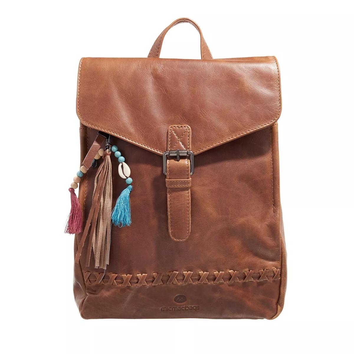 Micmacbags Friendship Brown Rucksack