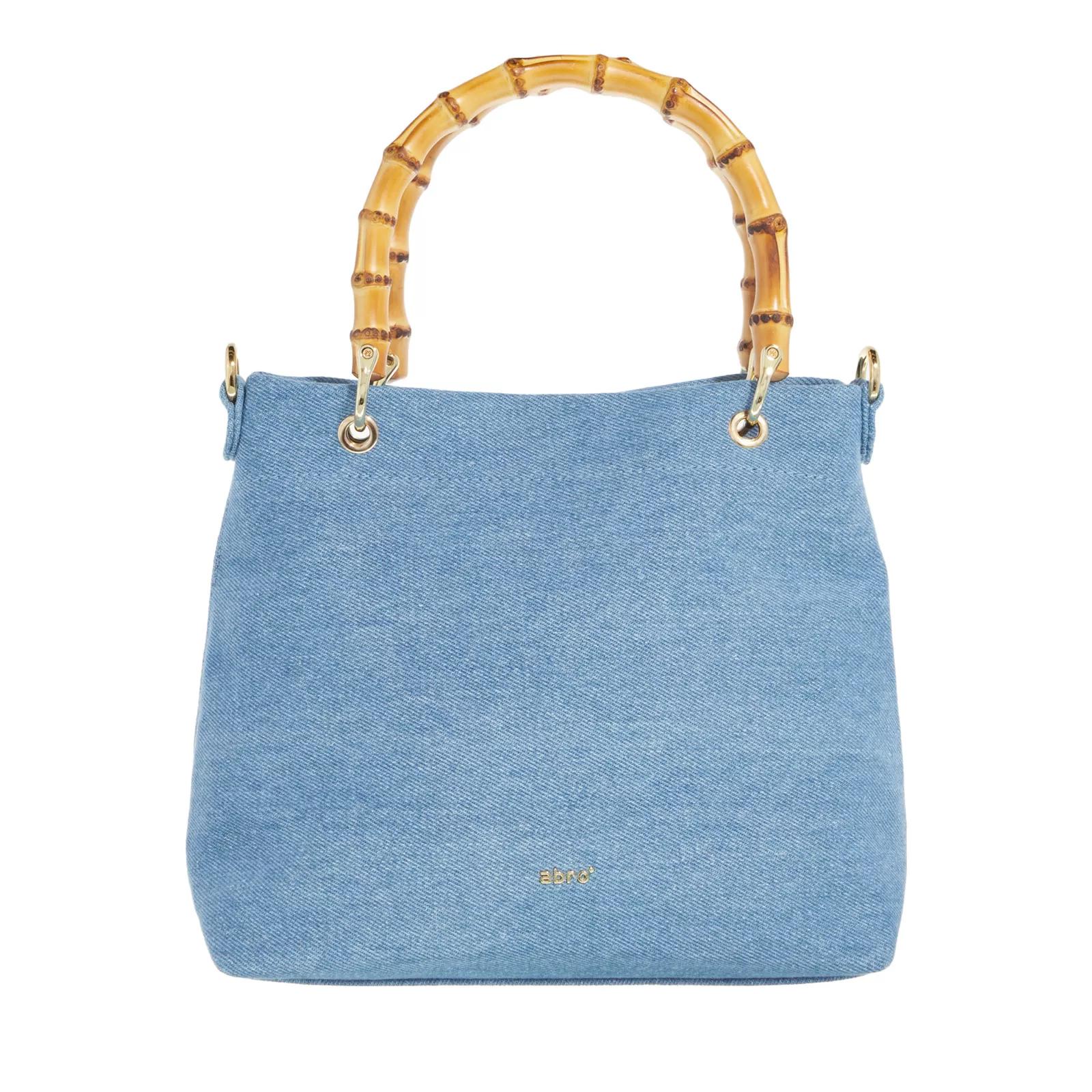 Abro Tote - Shopper Melissa Bamboo Small - Gr. unisize - in Blau - für Damen