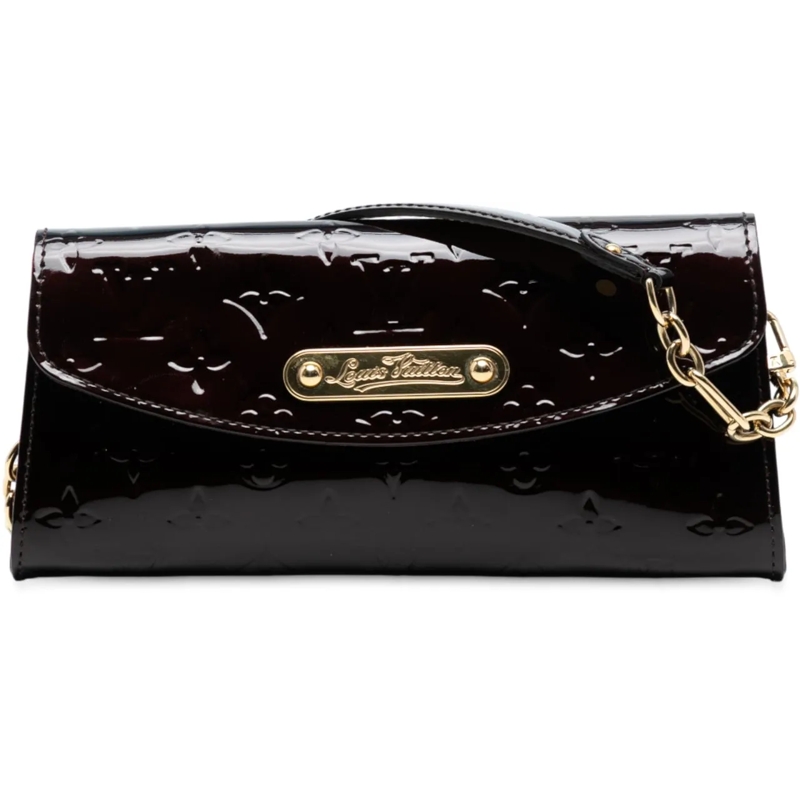 Louis Vuitton Schultertasche Monogram Vernis Sunset Boulevard lila