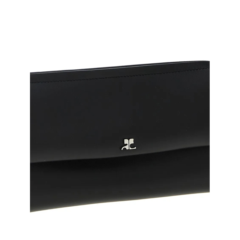 Courrèges Schultertasche Wrist Clutch Schwarz(Image 3)