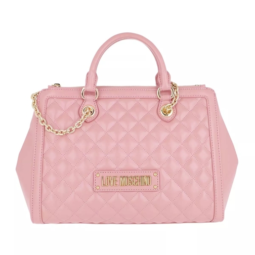 Love Moschino Quilted Nappa Bag Rosa Tote