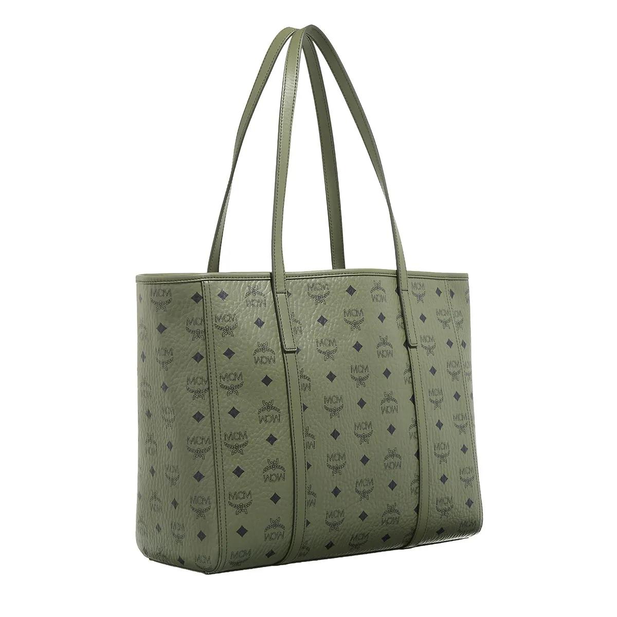MCM Shoppers Toni Shopper Medium in groen