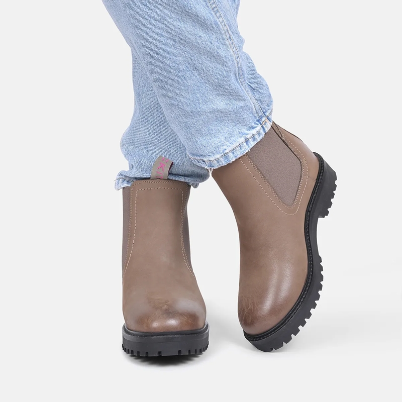 Crickit Chelsea Boots Chelsea Boot SOA taupe(Image 2)